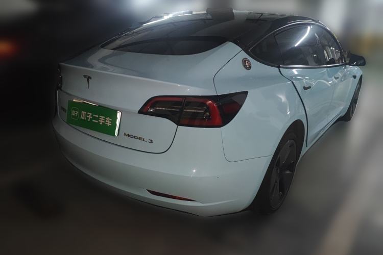 Used Tesla Model 3 2022 Rear-Wheel-Drive Version Rear Right 45 Deg