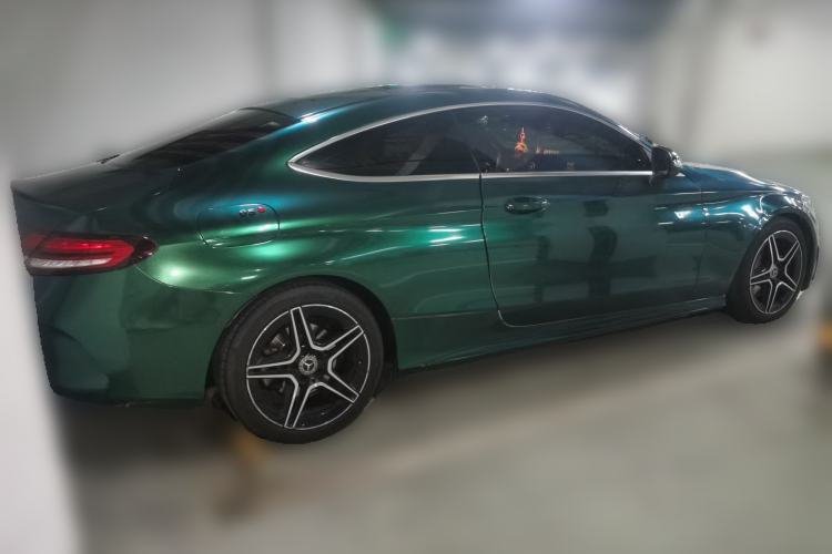 Used Mercedes-Benz C-Class 2019 C 260 Coupe Rear Right 45 Deg