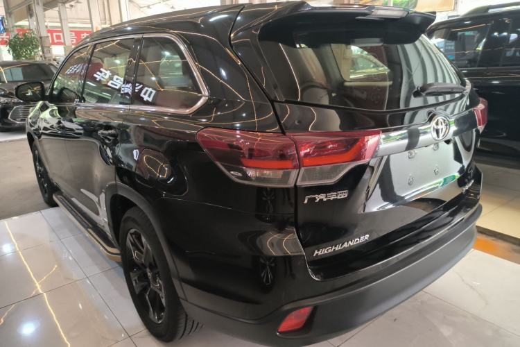 Used Toyota Highlander 2018 2.0T Four-Wheel Drive Knight Edition 7 Seats China VI Standard Rear Left 45 Deg