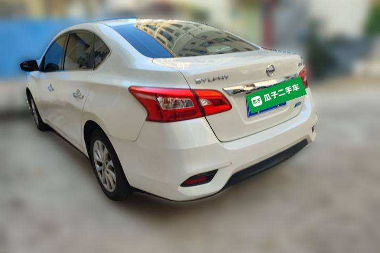 Used Nissan Sylphy 2019 1.6XV CVT Smart Connect Luxury Edition China VI Standard Rear Left 45 Deg