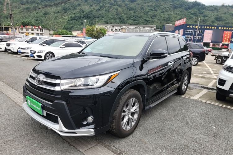 Used Toyota Highlander 2018 2.0T Four-Wheel Drive Elite Edition 7 Seats China VI Standard