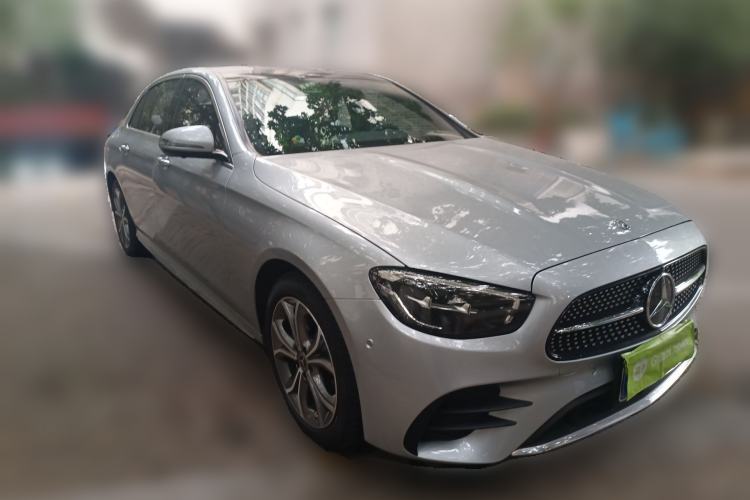 Used Mercedes-Benz E-Class 2021 E 300 L Sporty and Stylish Model Front Right 45 Deg