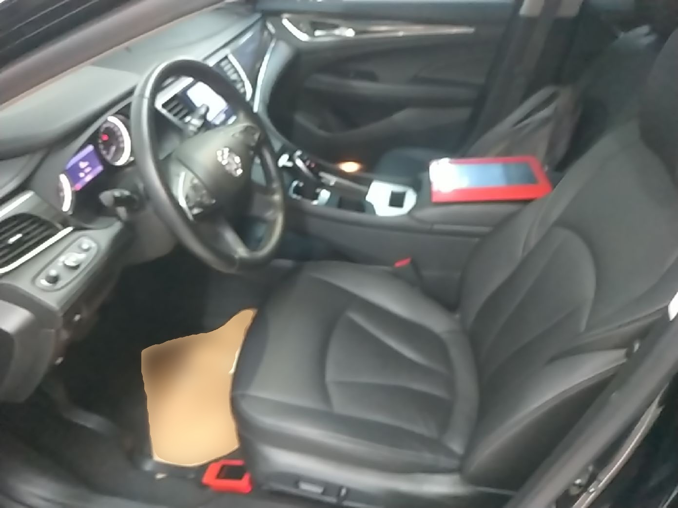 A primeira fila do carro
