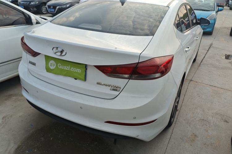 Used Hyundai Elantra (6th Generation / Lingdong) 2016 1.6L Automatic ZhiXuan – Elite Version Rear Right 45 Deg