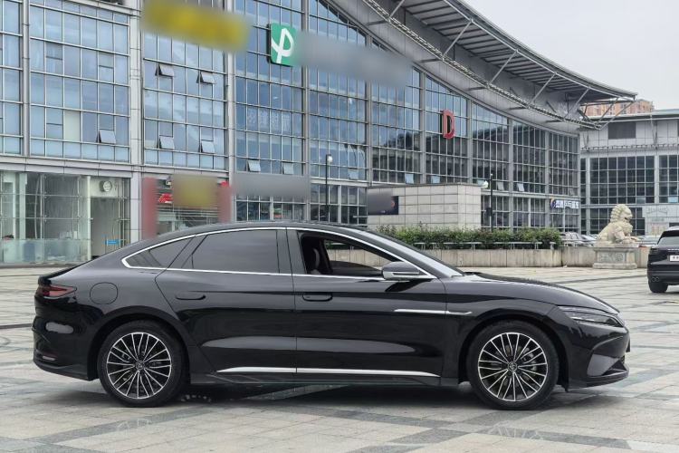 Used BYD Han 2023 EV Champion Edition 506KM Front-Wheel-Drive Premium Model Exterior 3