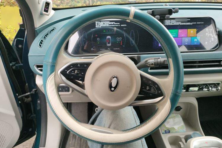 Used ORA Good Cat 2021 400km Standard Range Athena Edition Lithium Iron Phosphate Steering Wheel