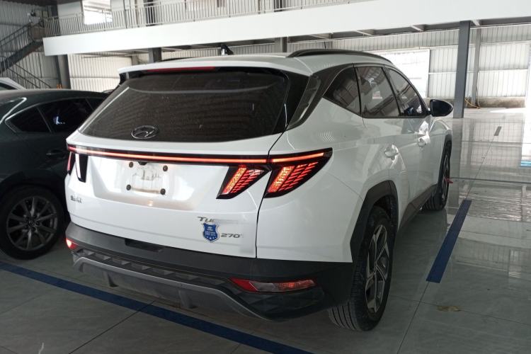 Used Hyundai Tucson 2023 Tucson L 1.5T Automatic Two-Wheel Drive DLX Luxury Edition Rear Right 45 Deg