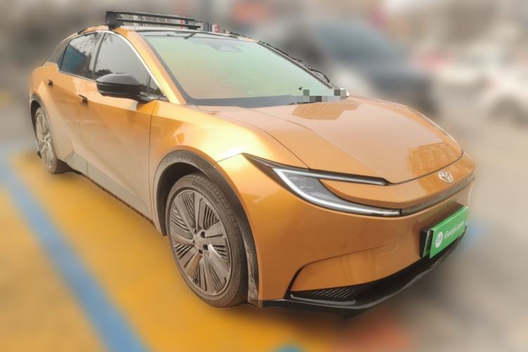 Used Toyota bZ5 2025 Model 550 PRO Front Right 45 Deg