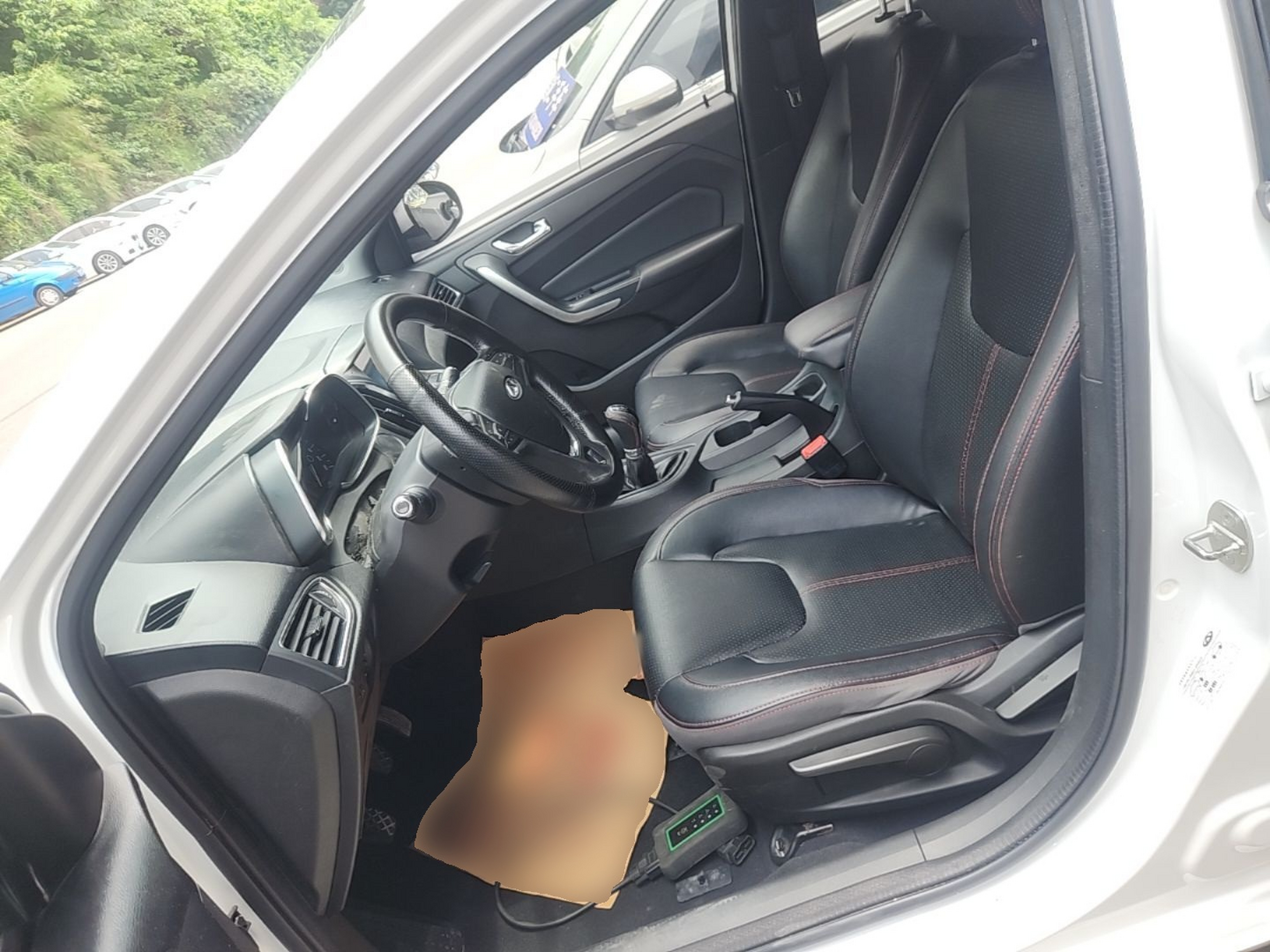 Avant de la voiture