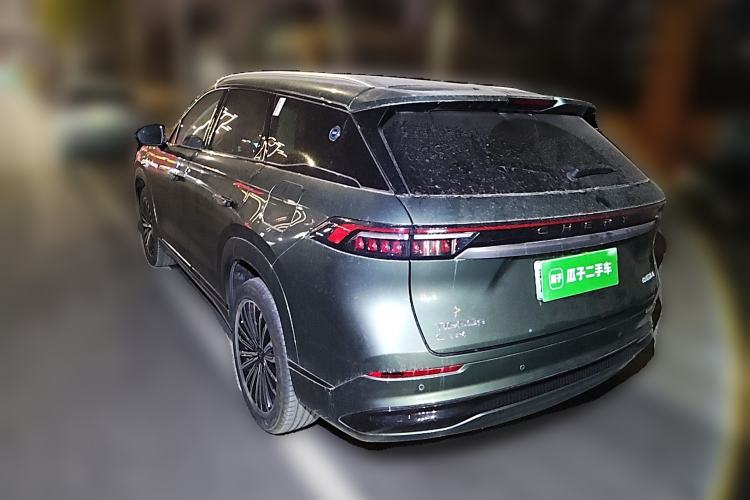 Used Chery Tiggo 9 C-DM 2025 1.5T 106KM Ultra-Comfort Version 7 Seats Lithium Iron Phosphate Rear Left 45 Deg