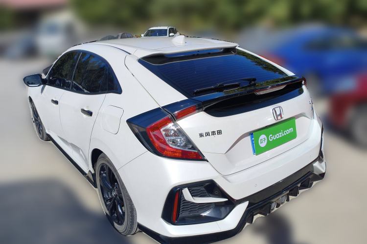 Used Honda Civic 2021 HATCHBACK 220TURBO CVT Trendy Cool Edition Rear Left 45 Deg