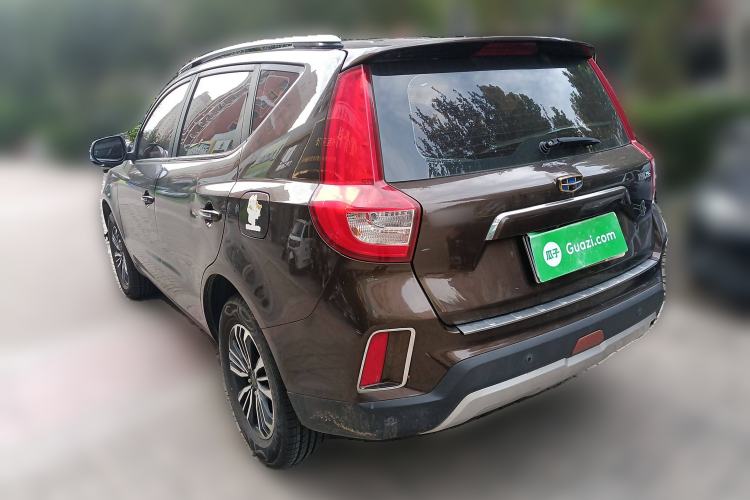 Used Geely Auto Vision X6 2016 1.3T CVT Flagship Model Rear Left 45 Deg