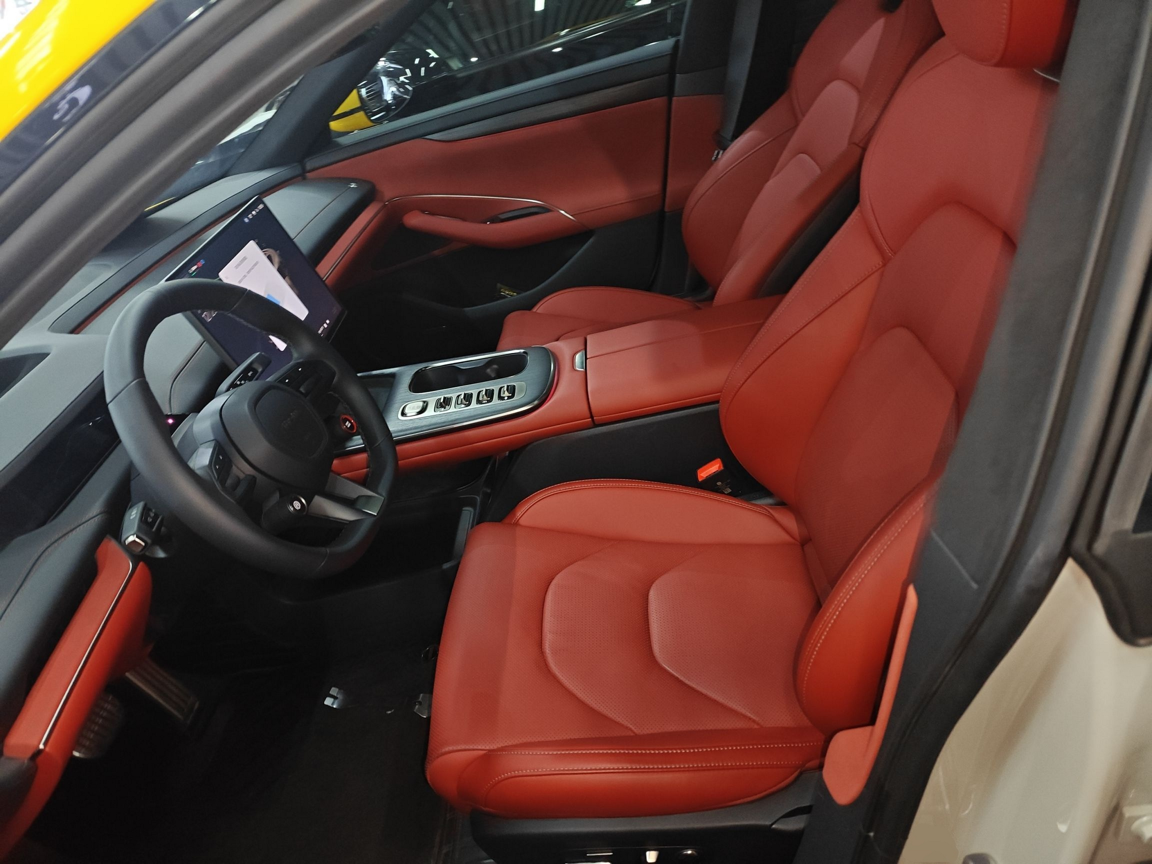 Avant de la voiture