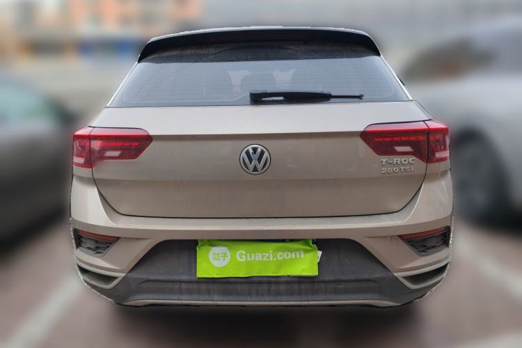Used Volkswagen T-ROC 2018 280TSI DSG Two-Wheel-Drive Comfort Version China V Standard Rear