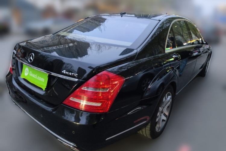 Used Mercedes-Benz S-Class 2010 S 600 L Rear Right 45 Deg