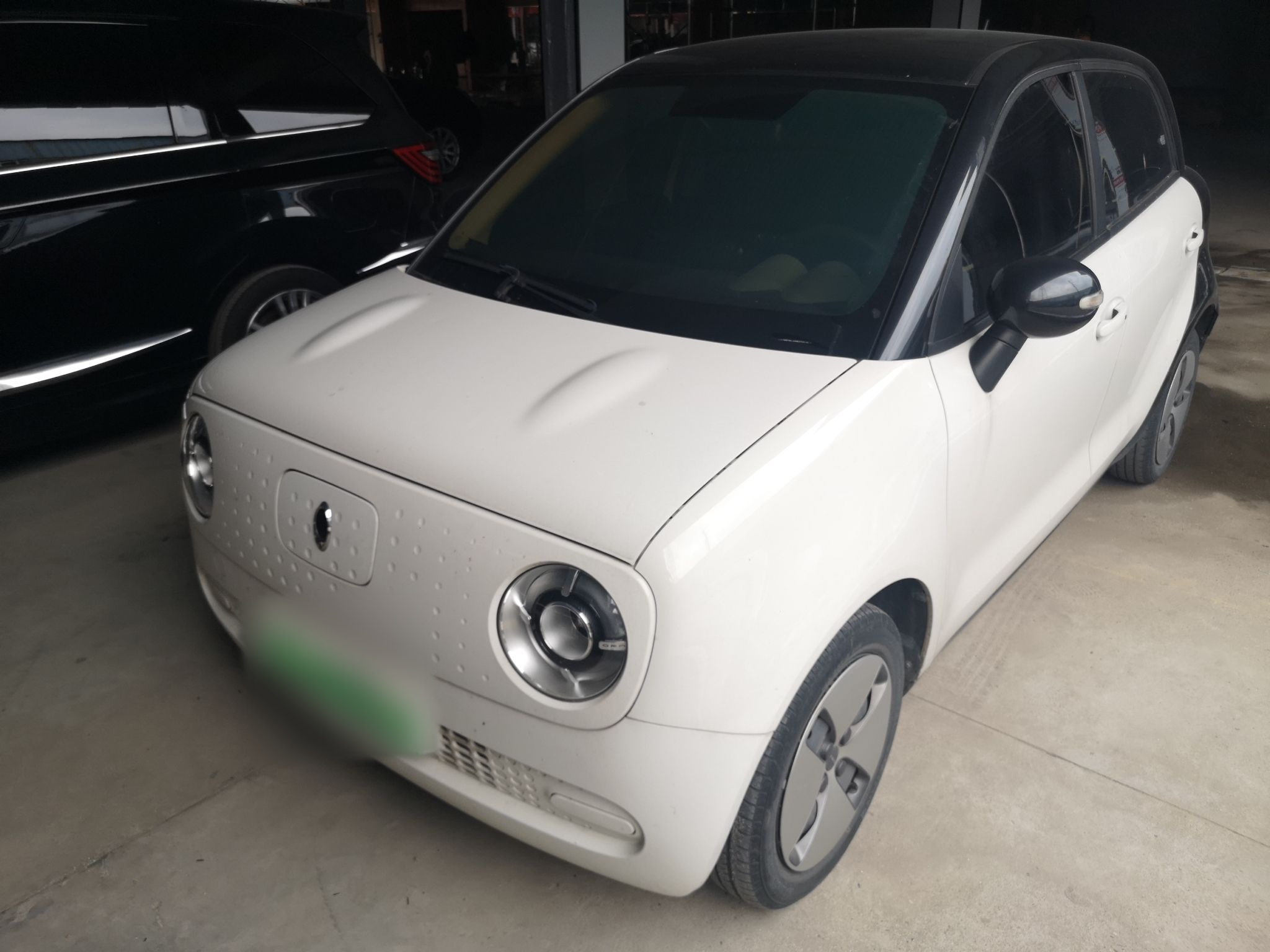 تحت مقدمة السيارة