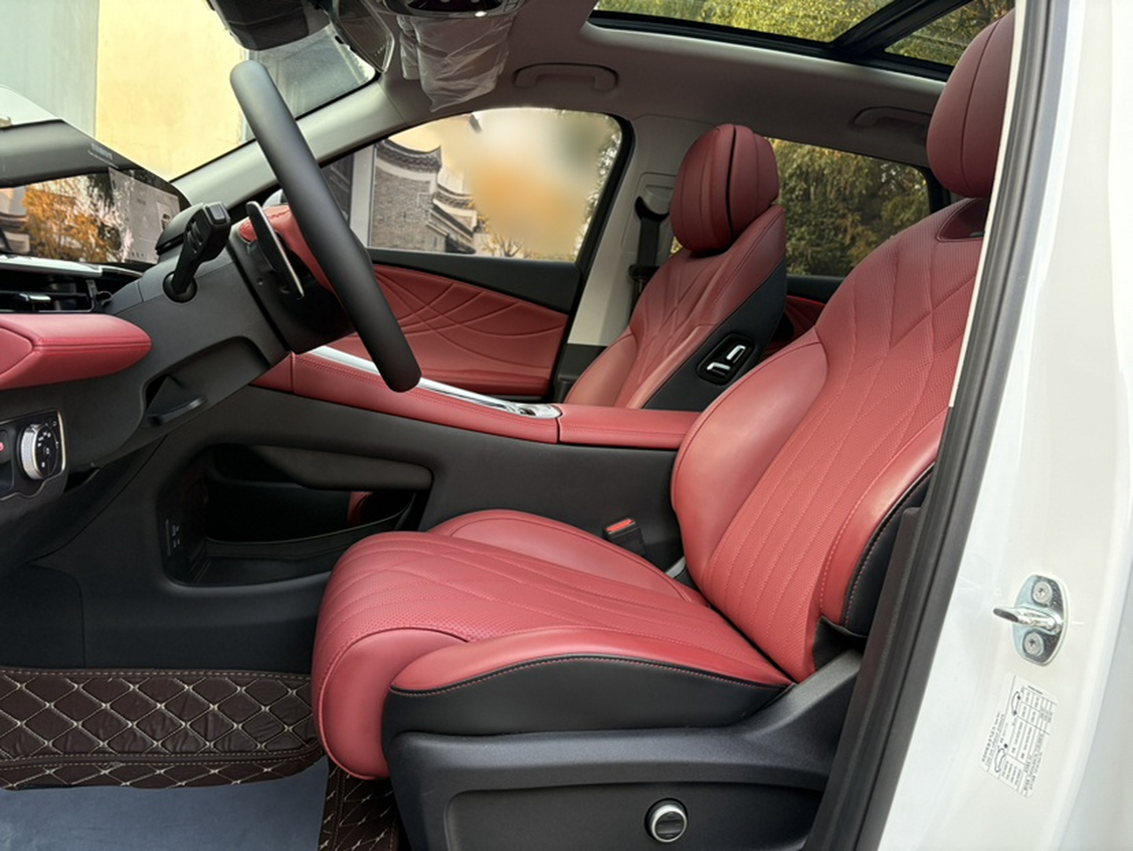 Avant de la voiture