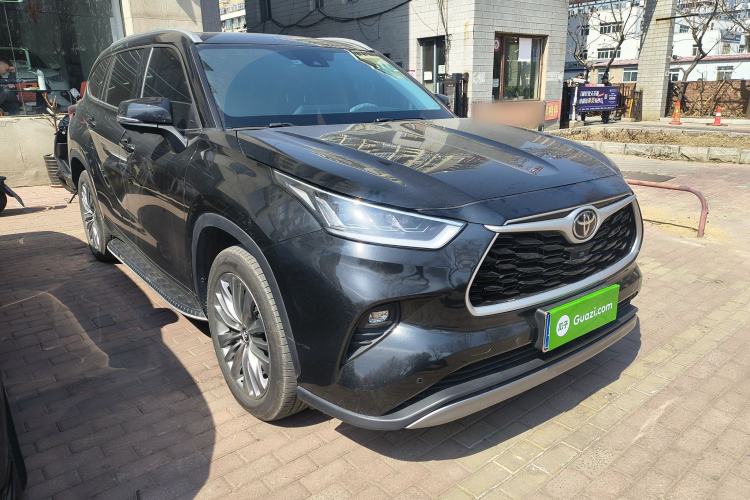 Used Toyota Highlander 2022 380T Four-Wheel Drive Prestige Edition 7-Seater Exterior 2