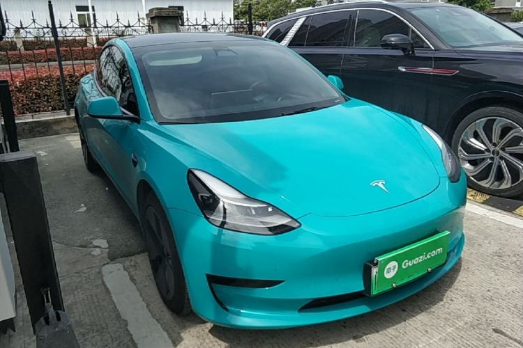 Used Tesla Model 3 2021 Standard Range Rear-Wheel Drive Upgraded Version 3D6 Front Right 45 Deg