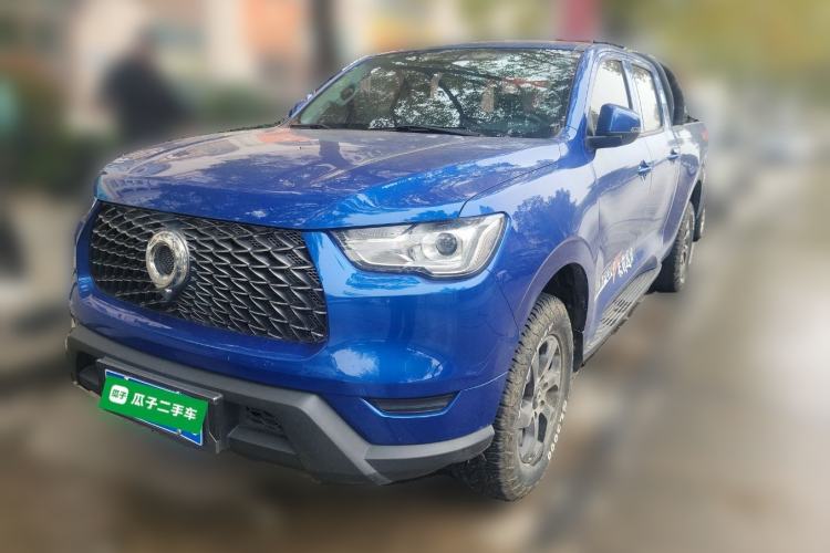 Used Great Wall Poer 2021 2.0T Commercial Version Automatic Diesel 4x4 Elite Long-Box GW4D20M