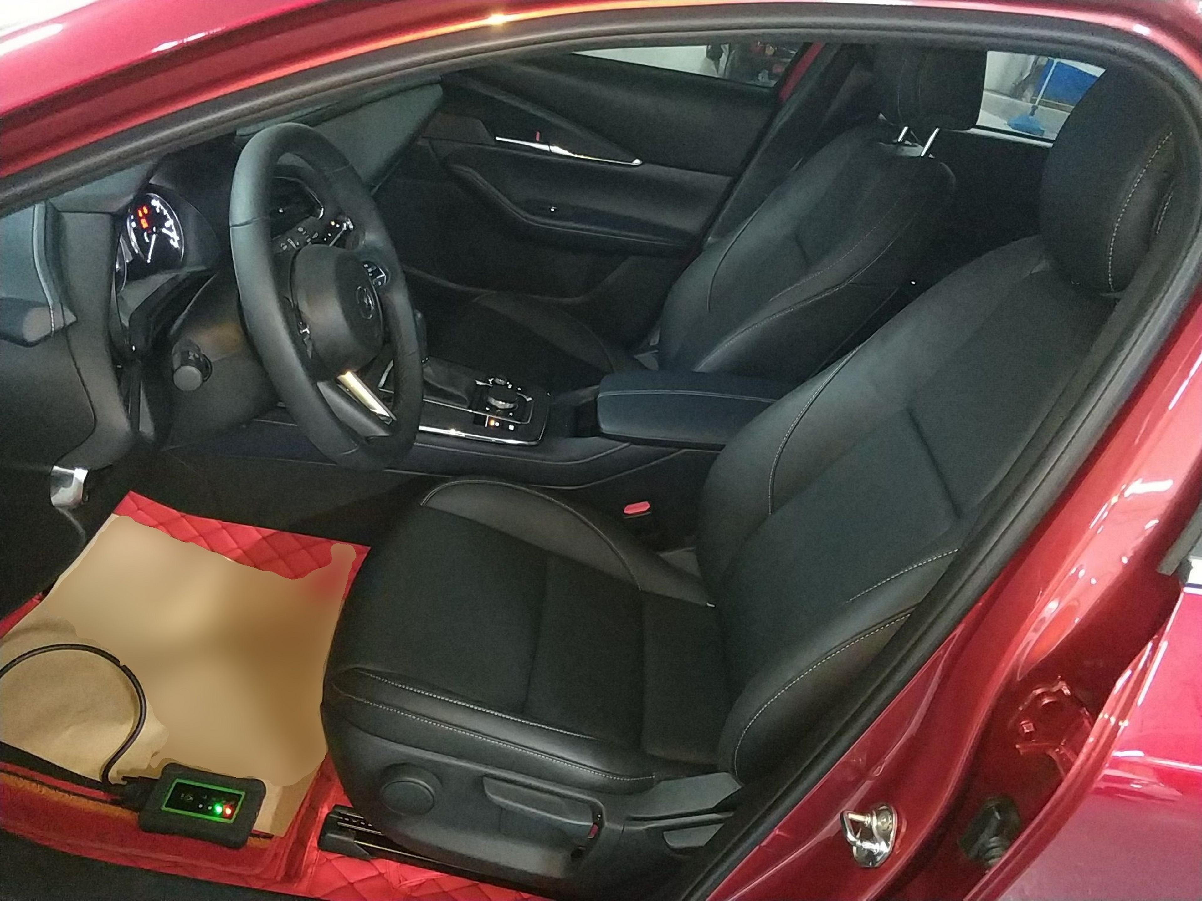 Avant de la voiture