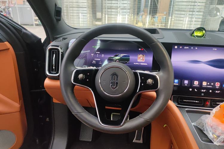 Used Hima AITO M9 2024 Range-Extended Ultra Version 42 kWh 6-Seater Model Steering Wheel