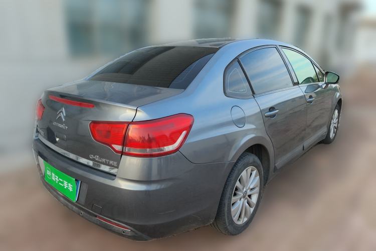 Used Citroen C-Quatre 2013 Sedan 1.6L Manual - Prestige Model Rear Right 45 Deg