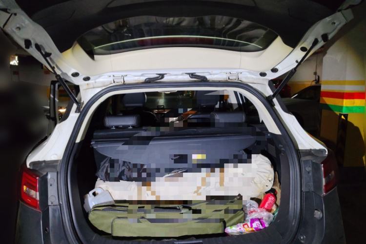 Used Zotye T300 2017 1.5T CVT Luxury Model Trunk