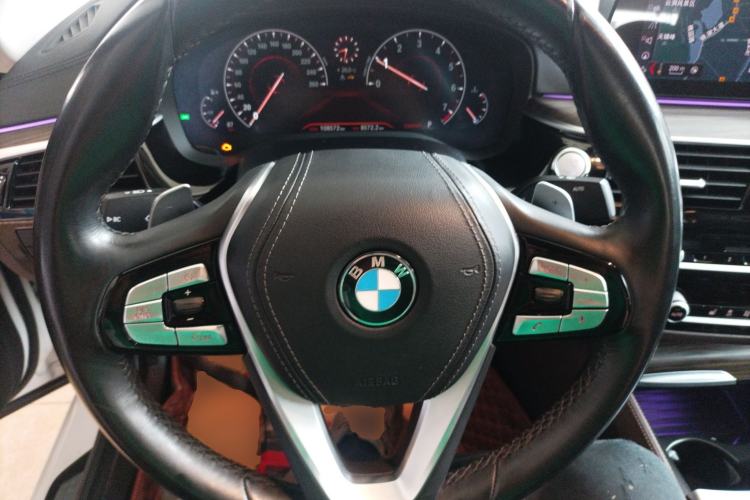Used BMW 5 Series 2019 530Li Leading Model Luxury Package Steering Wheel