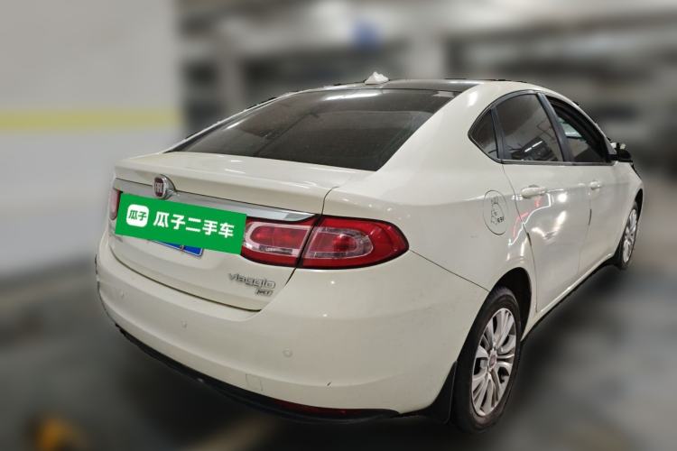 Used Fiat Viaggio 2015 1.4T Manual Enjoyment Edition Rear Right 45 Deg