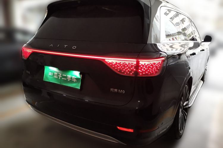 Used Hima AITO M9 2024 Range-Extended Ultra Version 52 kWh 6-Seater Model Rear Right 45 Deg