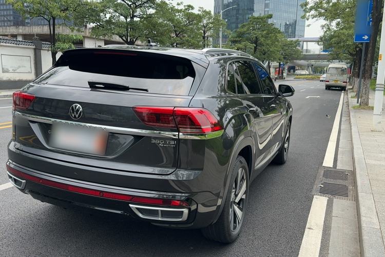 Used Volkswagen Teramont X 2021 380TSI Four-Wheel Drive Prestige Luxury Edition Rear Right 45 Deg