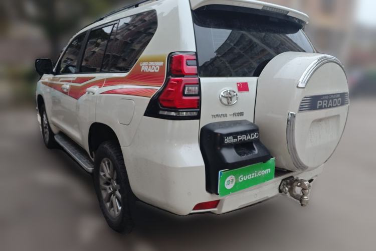 Used Toyota Prado 2018 3.5L Automatic TX-L with Rear-Mounted Spare Tire Rear Left 45 Deg