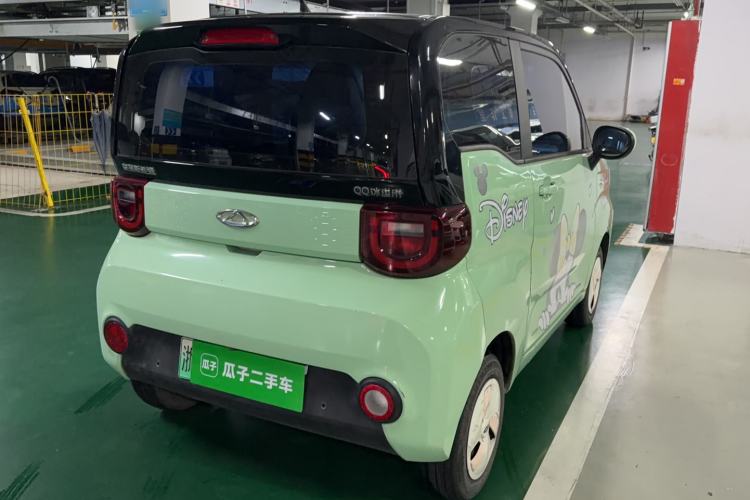 Used Chery QQ Ice Cream 2022 170km Sundae Phosphate Lithium-Ion Rear Right 45 Deg