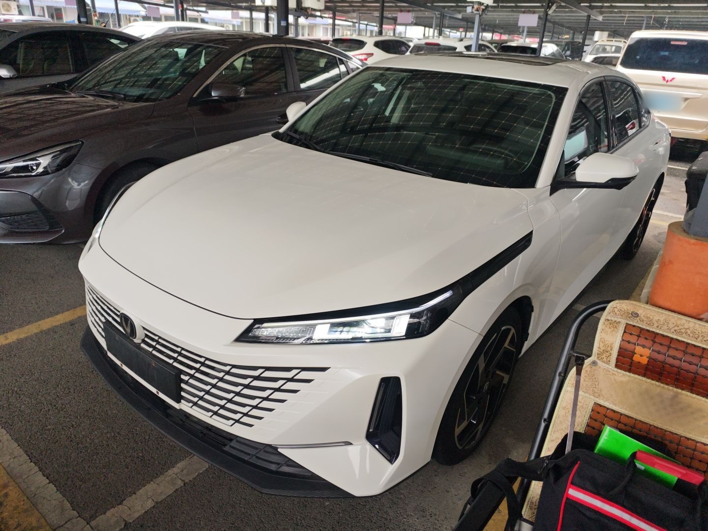 تحت مقدمة السيارة