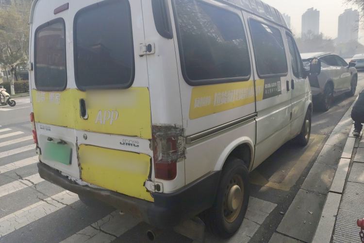 Used JMC Transit 2019 2.8T Commercial Version Short Wheelbase Low Roof 6-Seater China VI Emission Standard JX493