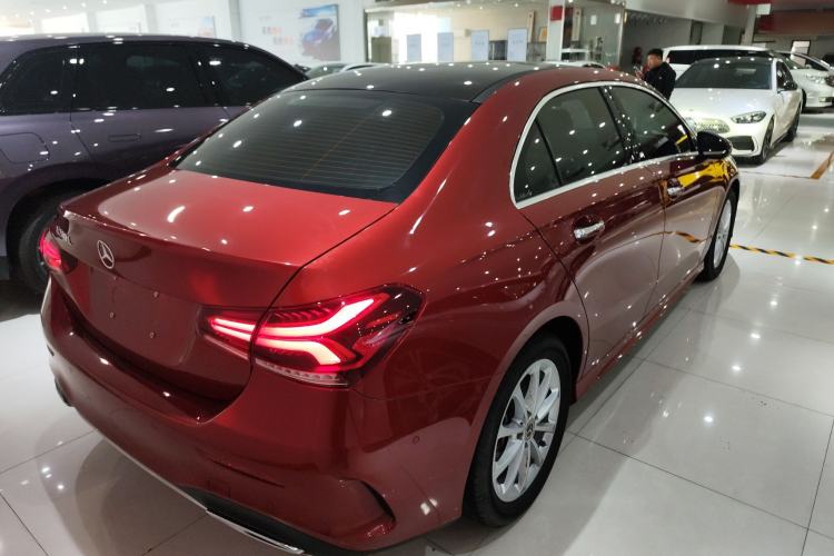 Used Mercedes-Benz A-Class 2019 Restyled A 200 L Sport Sedan Rear Right 45 Deg