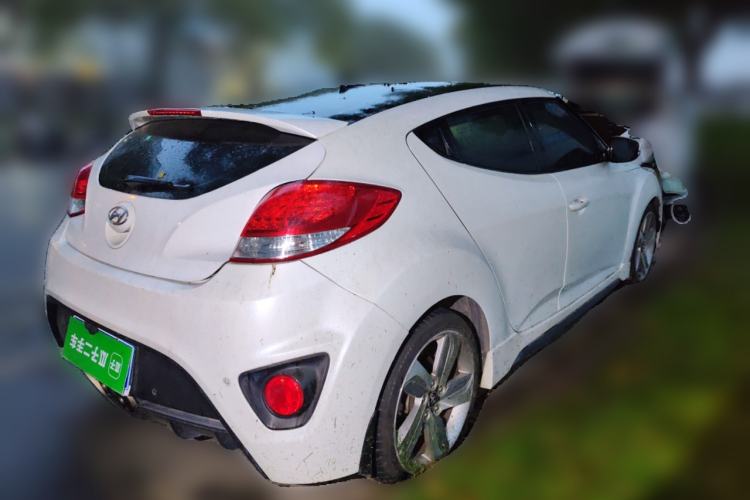 Used Hyundai Veloster 2012 1.6T Automatic Luxury Edition Rear Right 45 Deg