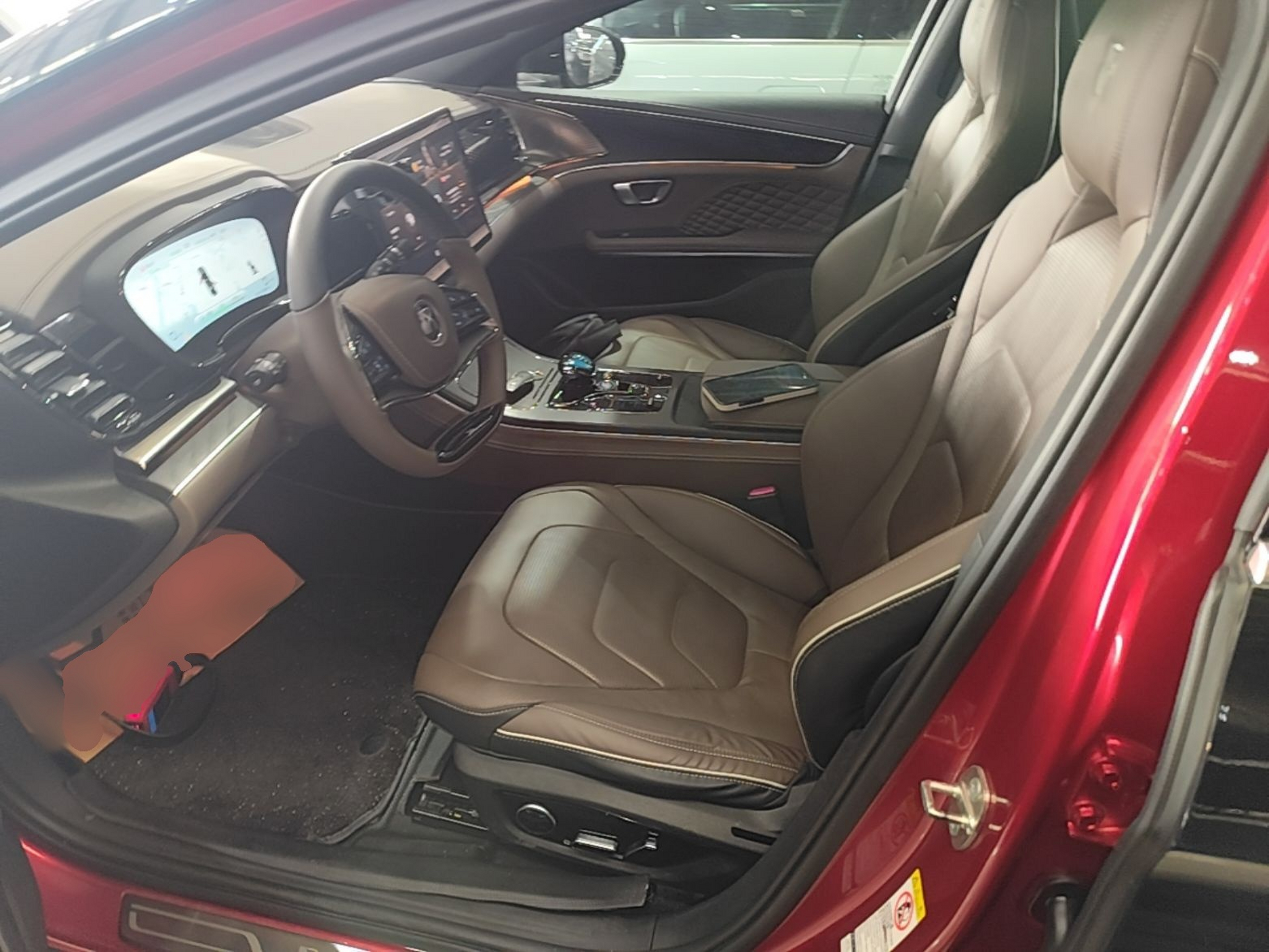 Avant de la voiture