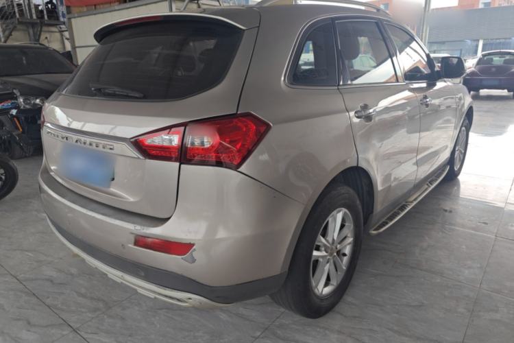 Used Zotye T600 2016 1.5T Manual Luxury Edition Rear Right 45 Deg