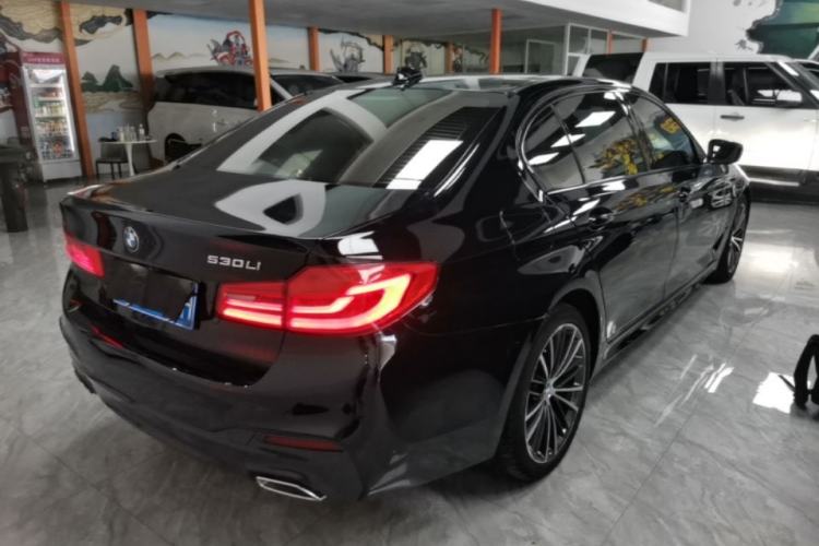 Used BMW 5 Series 2019 Facelifted 530Li Leading Edition M Sport Package Rear Right 45 Deg