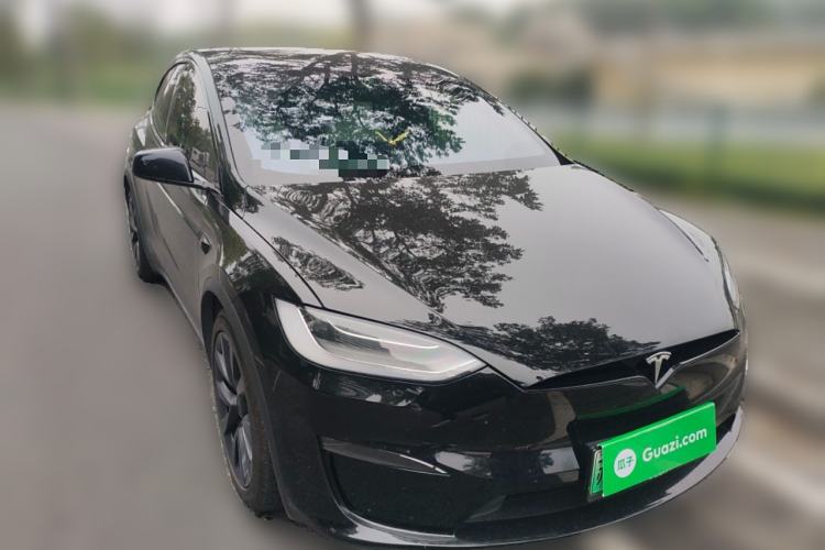 Used Tesla Model X 2023 Dual-Motor All-Wheel-Drive Version Front Right 45 Deg