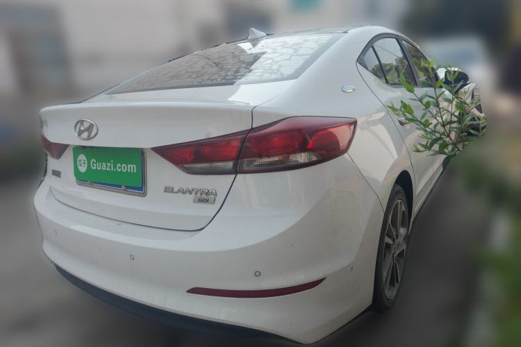 Used Hyundai Elantra (6th Generation / Lingdong) 2016 1.6L Automatic ZhiXuan – Elite Version Rear Right 45 Deg