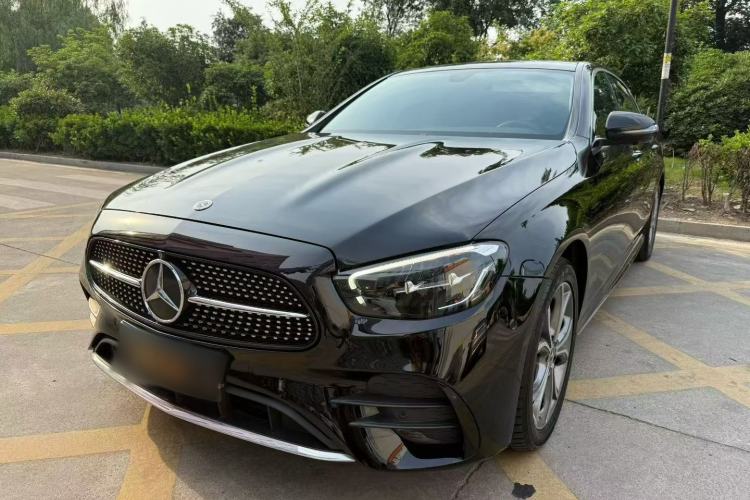 Used Mercedes-Benz E-Class 2022 Revised E 300 L Sporty and Stylish Edition Front Left 45 Deg