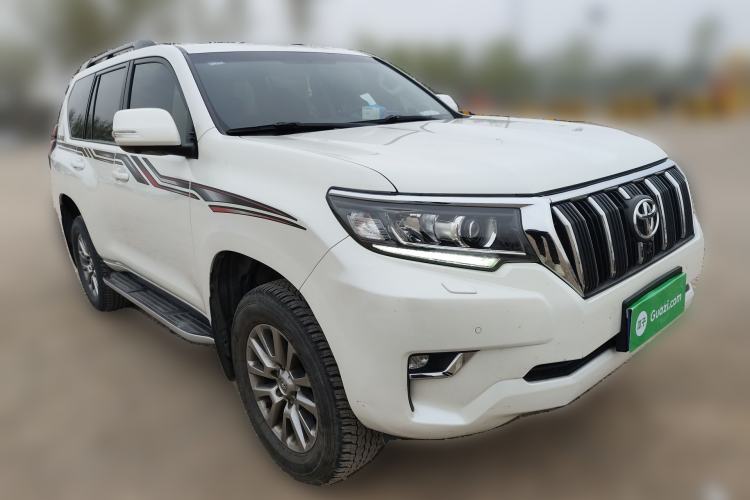 Used Toyota Prado 2018 3.5L Automatic TX-L with Rear-Mounted Spare Tire Front Right 45 Deg