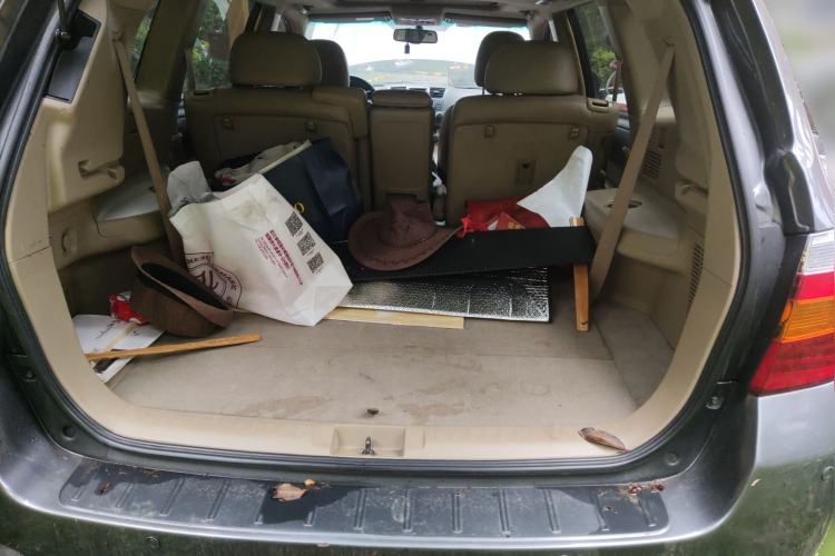 Used Toyota Highlander 2009 2.7L Two-Wheel Drive 7-Seater Supreme Edition Trunk