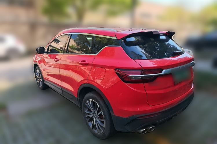 Used Geely Auto Coolray 2020 PRO 260T DCT Knight Rear Left 45 Deg