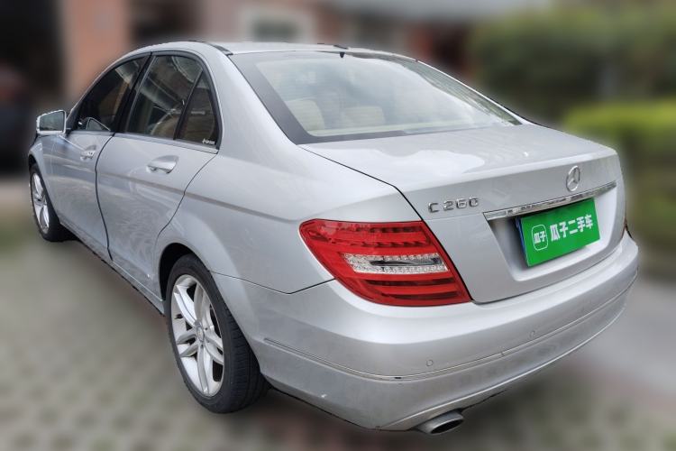Used Mercedes-Benz C-Class 2013 C 260 CGI Elegant Model Rear Left 45 Deg