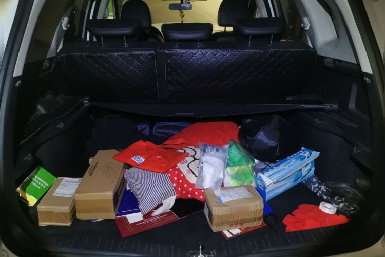 Used Haval H6 2017 Blue Label Sport Edition 1.5T Automatic Two-Wheel Drive Luxury Model Trunk