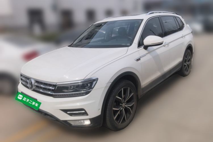 Used Volkswagen Tiguan L 2019 380TSI Automatic All-Wheel Drive Luxury Edition with 7 Seats China VI Standard